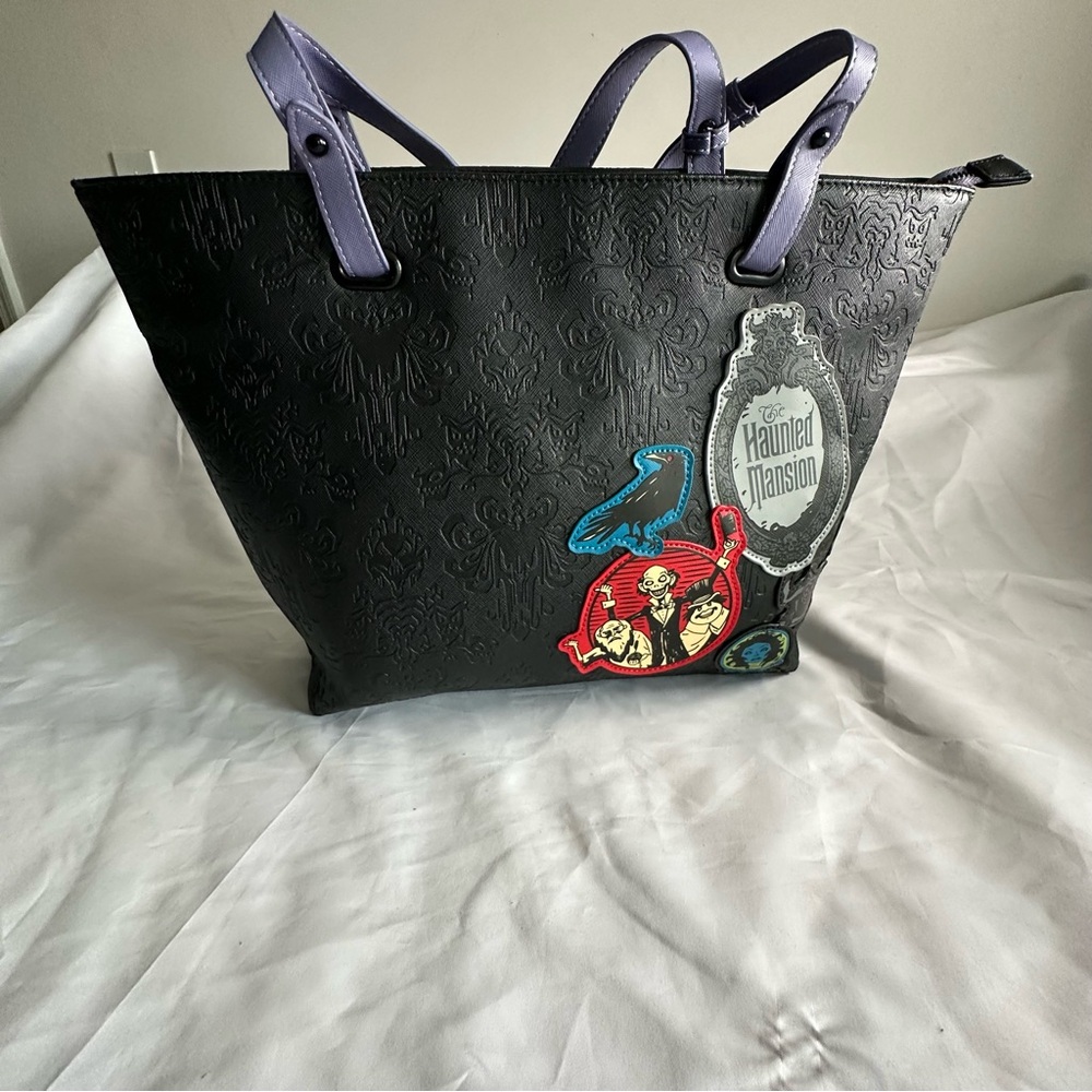 Disney Loungefly Hitchhiking Ghosts Haunted Mansion bag